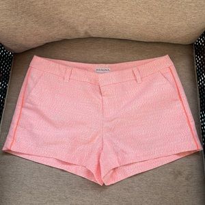 Merona Orange and White Shorts